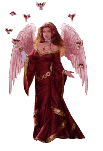 ange amour de papillons
