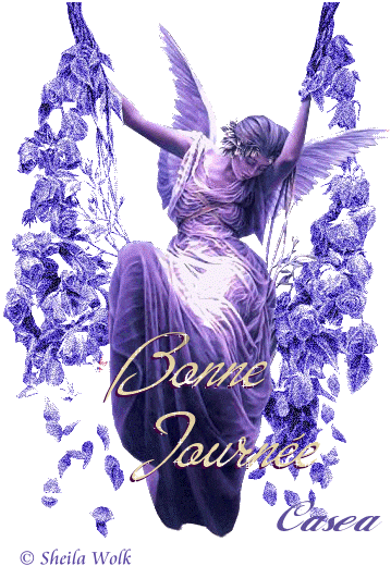 l'ange dit bonne journée a tous le monde